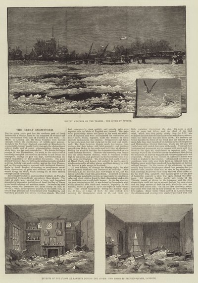 La Gran Tormenta de Nieve de William Biscombe Gardner